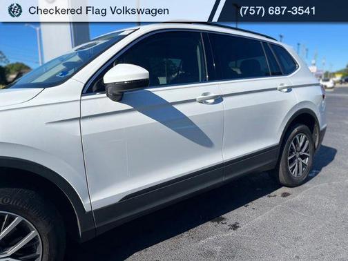 Pure White 2019 Volkswagen Tiguan 2.0T SE 4MOTION