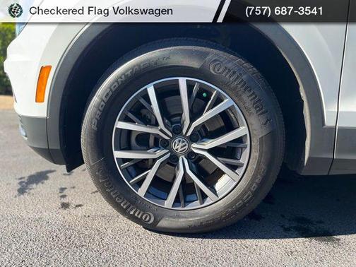 Pure White 2019 Volkswagen Tiguan 2.0T SE 4MOTION