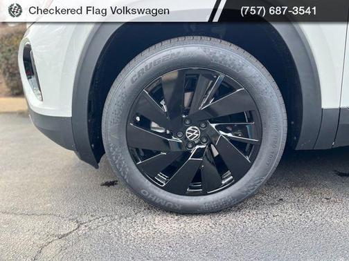 White 2026 Volkswagen Atlas Cross Sport 2.0T SE w/Technology 4MOTION