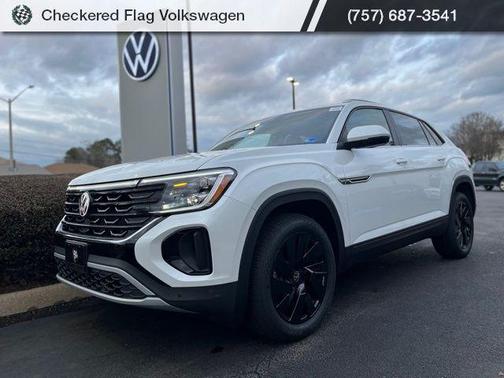 White 2026 Volkswagen Atlas Cross Sport 2.0T SE w/Technology 4MOTION