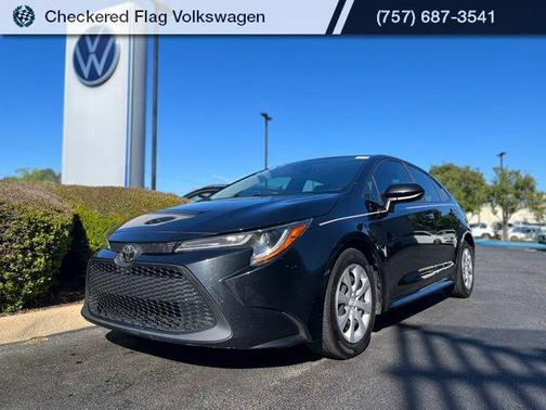 Black Sand Pearl 2020 Toyota Corolla LE