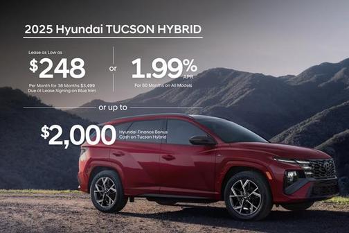 2025 Hyundai TUCSON Hybrid Blue