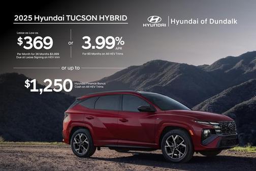 2025 Hyundai TUCSON Hybrid Blue