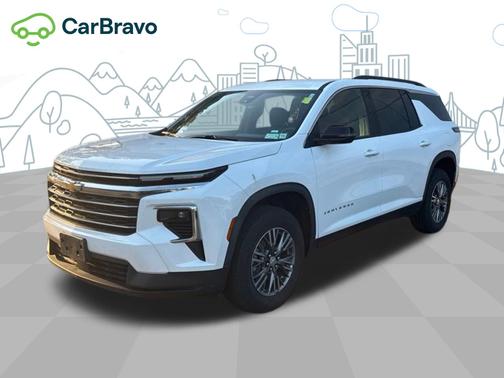 Summit White 2026 Chevrolet Traverse LT