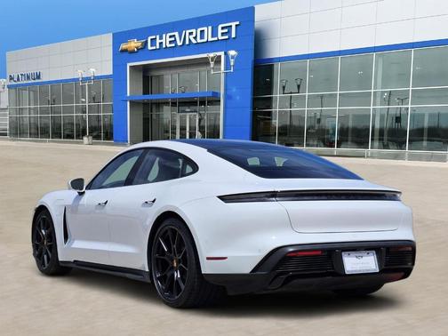 White 2023 Porsche Taycan GTS