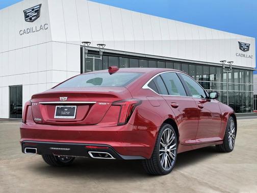 Radiant Red 2026 Cadillac CT5 Premium Luxury RWD