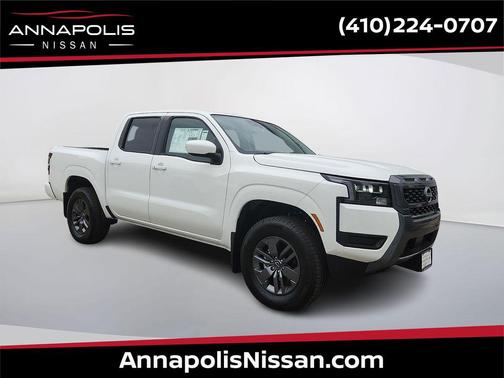 Glacier White 2026 Nissan Frontier SV