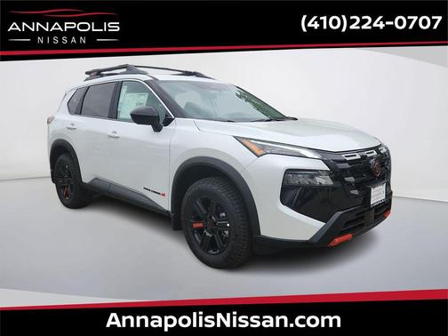Everest White Pearl Tricoat 2026 Nissan Rogue Rock Creek