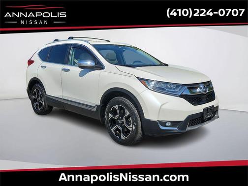 White Diamond Pearl 2018 Honda CR-V Touring