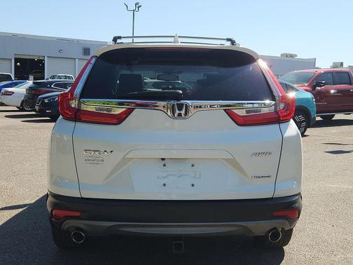 White Diamond Pearl 2018 Honda CR-V Touring