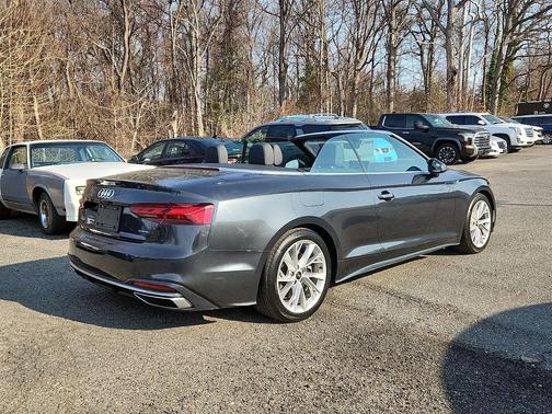 Manhattan Gray Metallic/Black Roof 2022 Audi A5 45 Premium