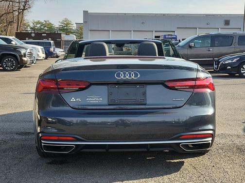 Manhattan Gray Metallic/Black Roof 2022 Audi A5 45 Premium