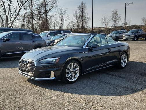 Manhattan Gray Metallic/Black Roof 2022 Audi A5 45 Premium
