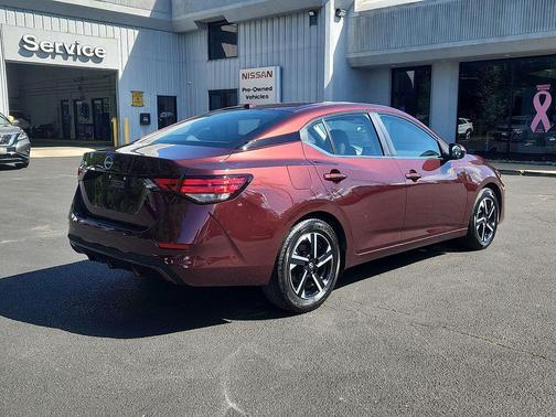Rosewood Metallic 2025 Nissan Sentra SV