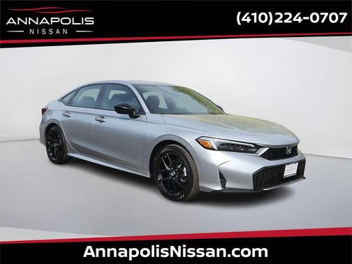 Meteorite Gray Metallic 2026 Honda Civic Hybrid Sport