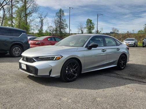 Meteorite Gray Metallic 2026 Honda Civic Hybrid Sport