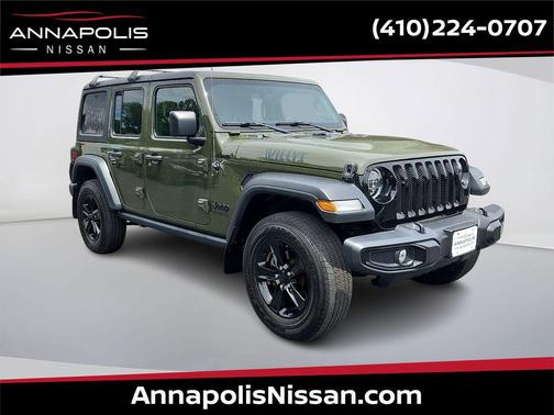 Sarge Green Clearcoat 2021 Jeep Wrangler Willys
