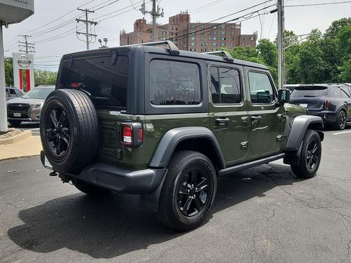 Sarge Green Clearcoat 2021 Jeep Wrangler Willys