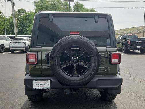 Sarge Green Clearcoat 2021 Jeep Wrangler Willys