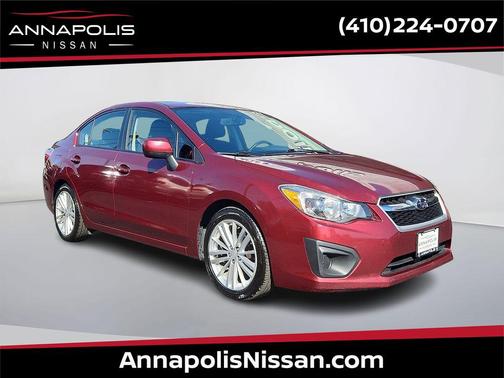 Camellia Red Pearl 2012 Subaru Impreza 2.0i Premium