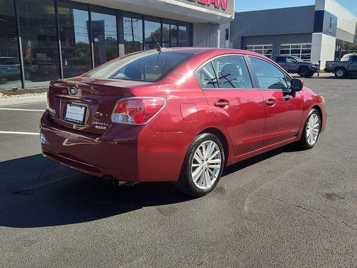 Camellia Red Pearl 2012 Subaru Impreza 2.0i Premium