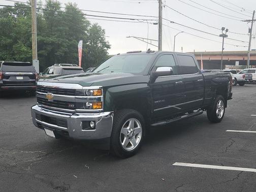 Rainforest Green Metallic 2015 Chevrolet Silverado 2500 LTZ