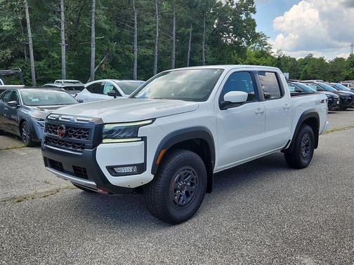Glacier White 2026 Nissan Frontier PRO-4X