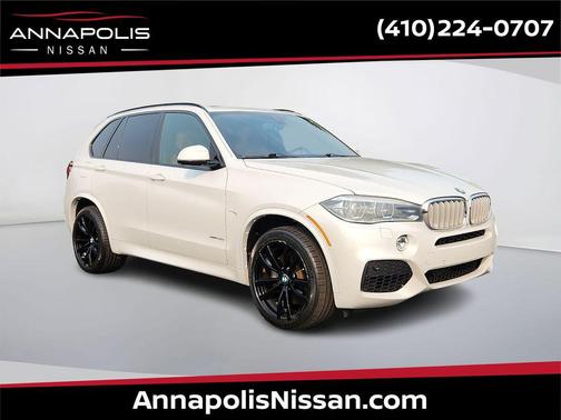 White Metallic 2016 BMW X5 xDrive50i
