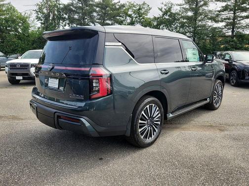 Alpine Metallic 2026 Nissan Armada Platinum Reserve