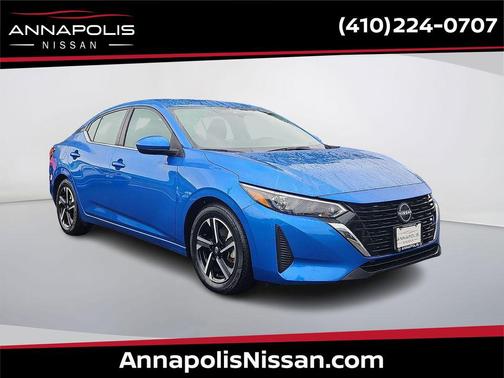 Electric Blue Metallic 2024 Nissan Sentra SV
