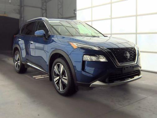Caspian Blue Metallic 2023 Nissan Rogue Platinum
