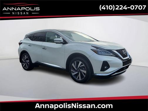 Pearl White Tricoat 2023 Nissan Murano SL Intelligent AWD