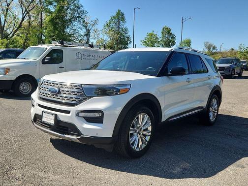 OXFORD WHITE 2020 Ford Explorer Limited