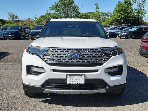 OXFORD WHITE 2020 Ford Explorer Limited