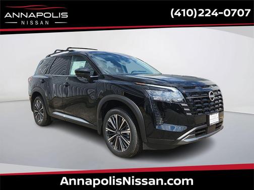 Super Black 2026 Nissan Pathfinder Platinum