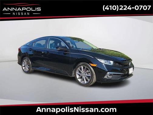 Crystal Black Pearl 2019 Honda Civic EX-L