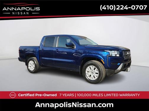 Deep Blue Pearl 2022 Nissan Frontier SV