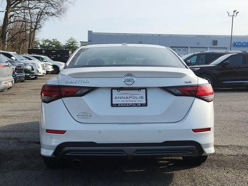 Aspen White Tricoat 2020 Nissan Sentra SR