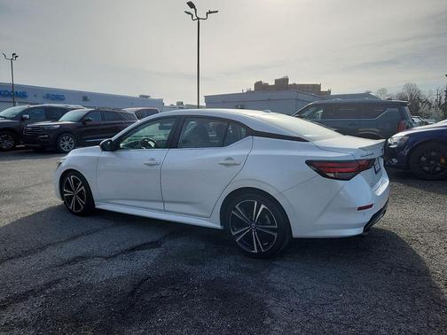 Aspen White Tricoat 2020 Nissan Sentra SR