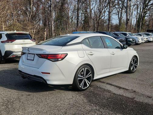 Aspen White Tricoat 2020 Nissan Sentra SR