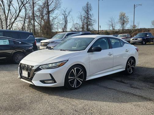 Aspen White Tricoat 2020 Nissan Sentra SR