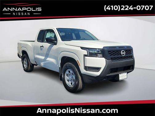 Glacier White 2026 Nissan Frontier S