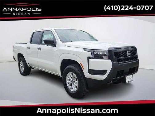 Glacier White 2026 Nissan Frontier S