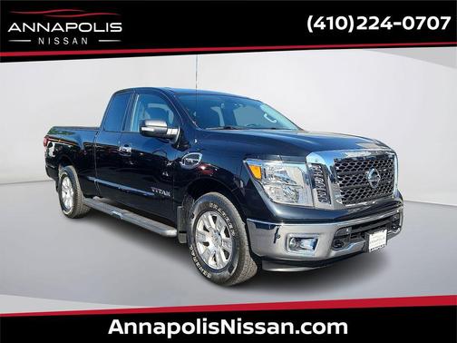 Magnetic Black 2017 Nissan Titan SV