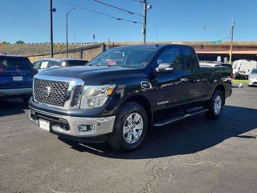 Magnetic Black 2017 Nissan Titan SV
