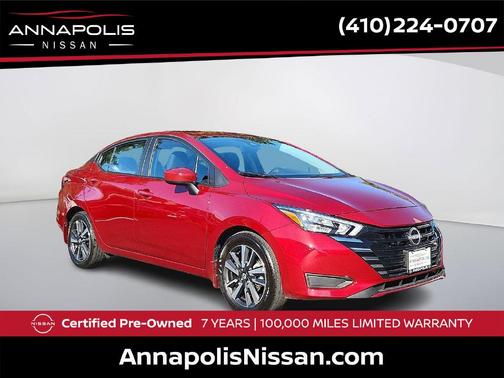Scarlet Ember Tintcoat 2025 Nissan Versa 1.6 SV