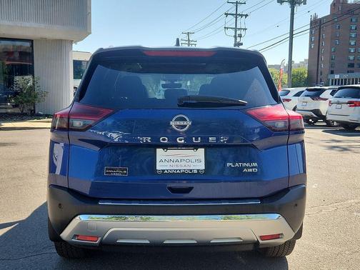 Caspian Blue Metallic 2023 Nissan Rogue Platinum