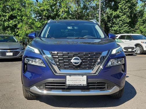 Caspian Blue Metallic 2023 Nissan Rogue Platinum