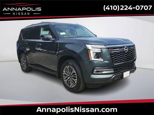 Alpine Metallic 2026 Nissan Armada Platinum