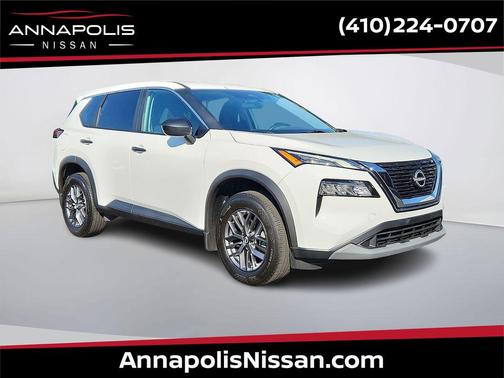 Glacier White 2023 Nissan Rogue S